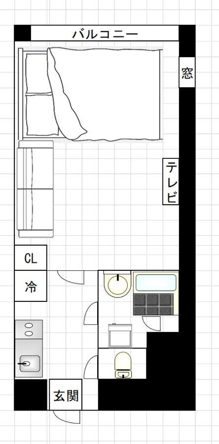 Nanba West Sakuragawa Station Apartment Osaca Exterior foto